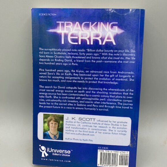 Tracking Terra By J.K. Scott 2011 Trade-Paperback - Picture 3 of 3
